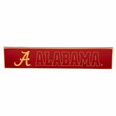 University of Alabama Engraved Wood Sign, 3.5" x 18"