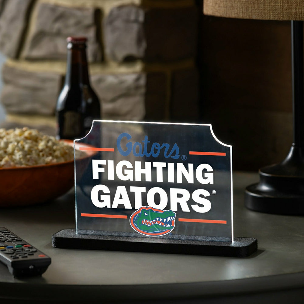 University of Florida College Rectangle Desklite LED Decor