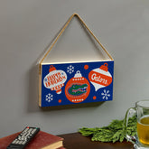 University of Florida Holiday Wood Wall Sign, 6x11