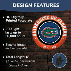 University of Florida, Metal Lite, Round