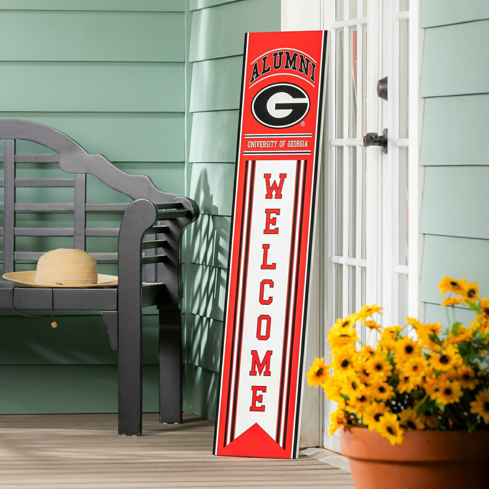 University of Georgia Alumni Single Sided Large Leaner, 46"