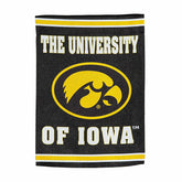 Embossed Suede Flag, GDN Size, University of Iowa