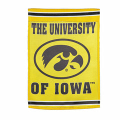 Embossed Suede Flag, GDN Size, University of Iowa