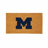 Coir Mat, 16"x28", University Of Michigan