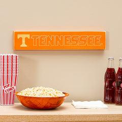 University of Tennessee Engraved Wood Sign, 3.5" x 18"