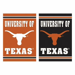 University of Texas Embossed Suede Flag House Size