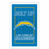 Los Angeles Chargers NFL Football Rectangle Neolite LED Decor