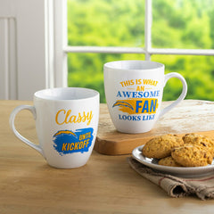 Los Angeles Chargers, Ceramic Cup O'Java 17oz Gift Set
