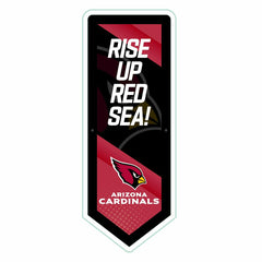 LED Wall Decor, Pennant, Arizona Cardinals