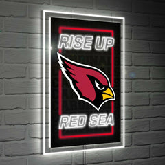 Arizona Cardinals NFL Football Rectangle Neolite LED Decor