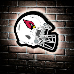 LED Wall Decor, Helmet, Arizona Cardinals