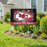 Kansas City Chiefs Yard Sign, Patriotic