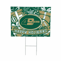 University of North Carolina/Charlotte Yard Sign, Holiday
