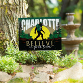 University of North Carolina/Charlotte Yard Sign, Bigfoot