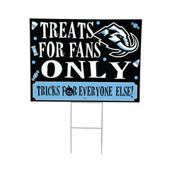 Utah Mammoth Yard Sign, Halloween Treats for Fans