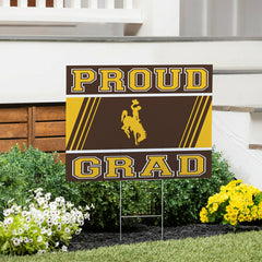 University of Wyoming Coroplast Yard Sign Graduate
