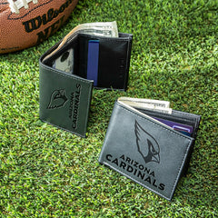 Arizona Cardinals, Bi-Fold and Tri-Fold Wallet Gift Set, Black