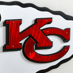 Kansas City Chiefs Premier Metal Wall Art