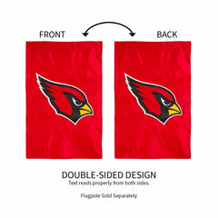 Applique Flag, Reg, Arizona Cardinals