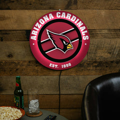 Arizona Cardinals, Metal Lite, Round