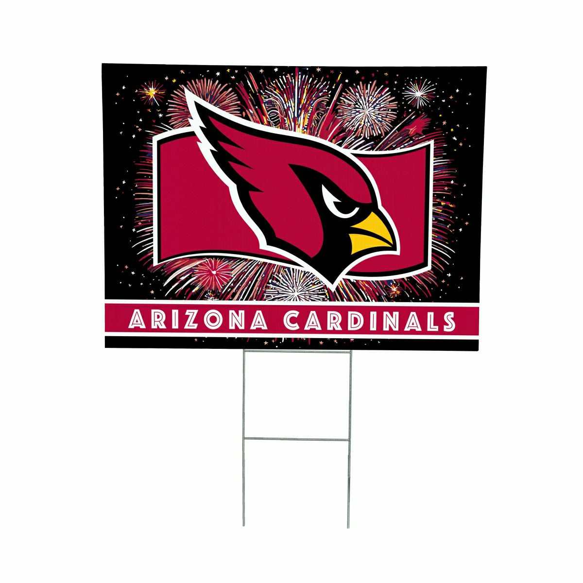 Arizona Cardinals Yard Sign, Patriotic
