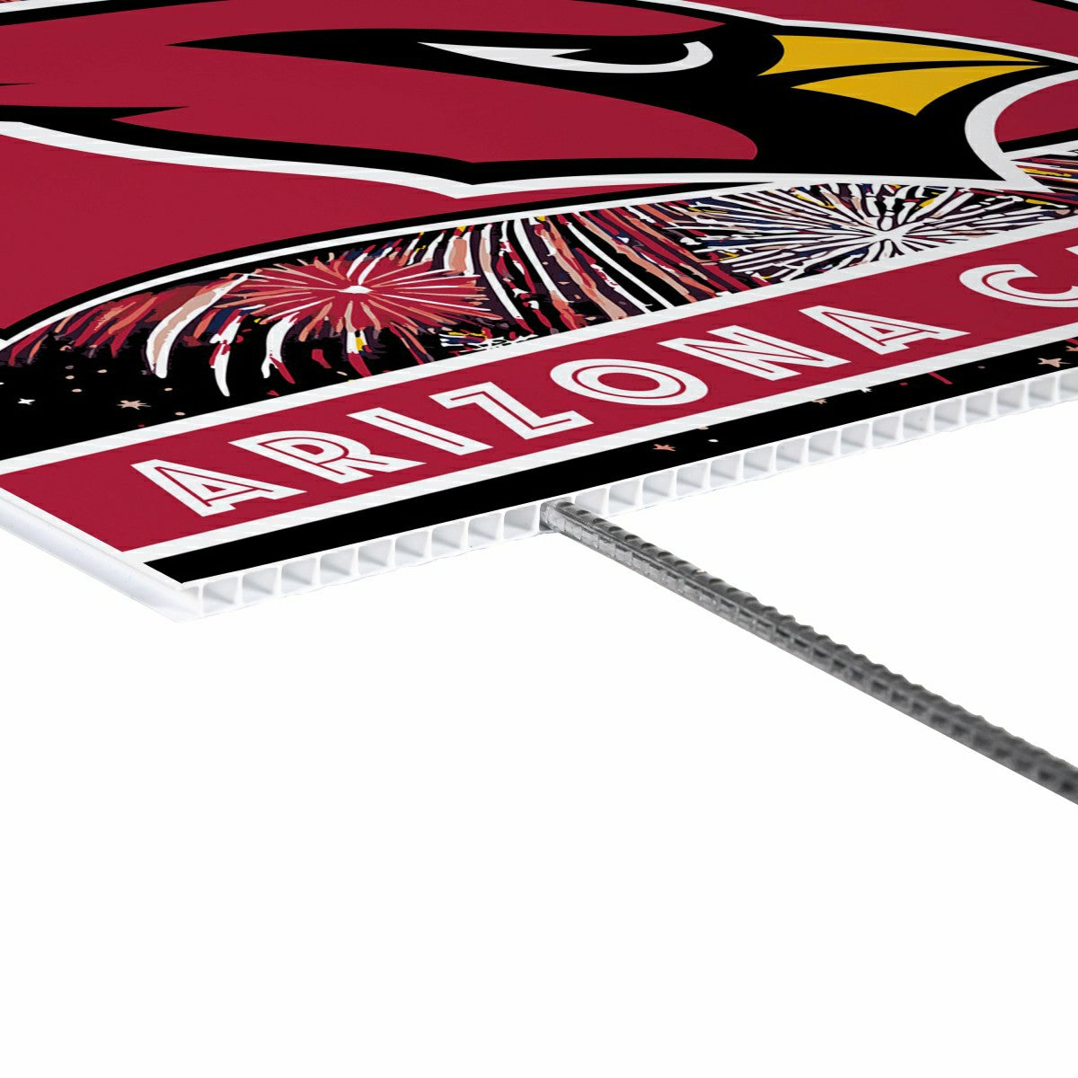 Arizona Cardinals Yard Sign, Patriotic