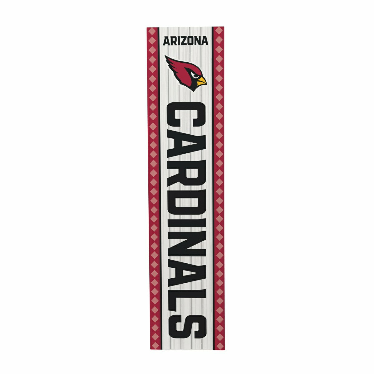 47" Double Sided Leaner, Arizona Cardinals, Christmas