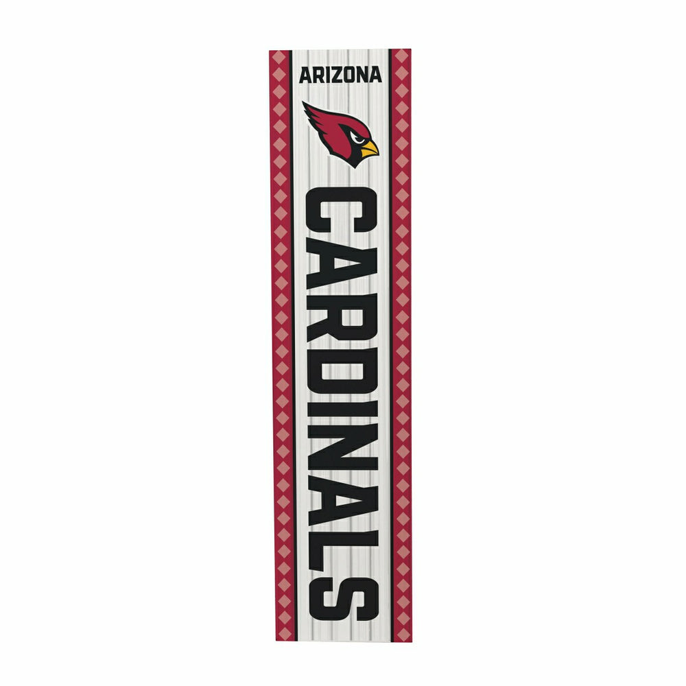 47" Double Sided Leaner, Arizona Cardinals, Christmas