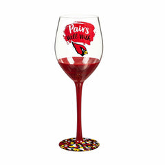 Arizona Cardinals, 17oz Boxed Stemware