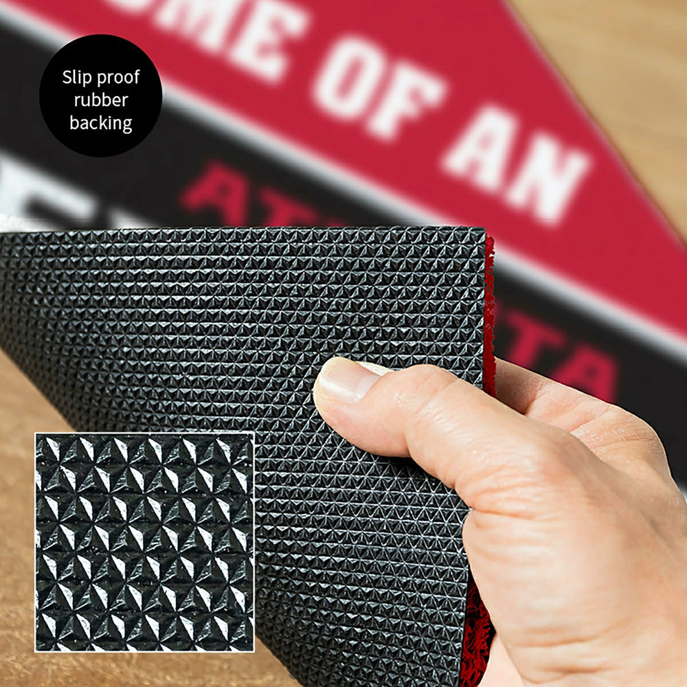Atlanta Falcons, PVC Mat COLOR, Home of a Fan