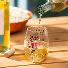 Atlanta Falcons, 17oz Boxed Stemless Wine