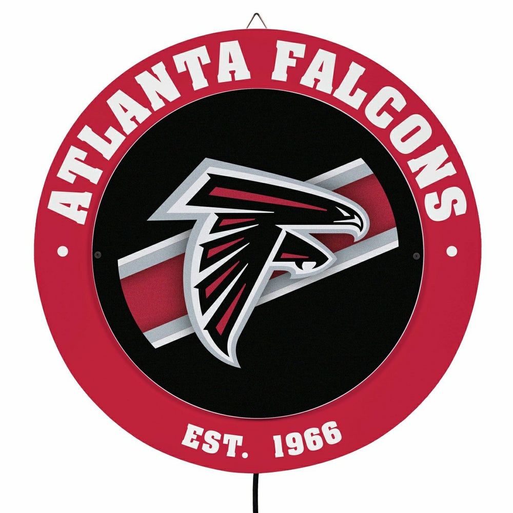 Atlanta Falcons, Metal Lite, Round