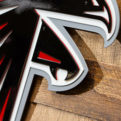 Atlanta Falcons Premier Metal Wall Art