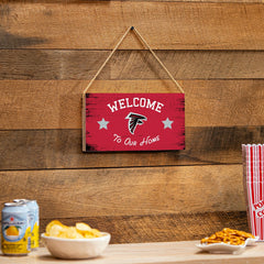 Atlanta Falcons Wood Wall Sign, 6x11