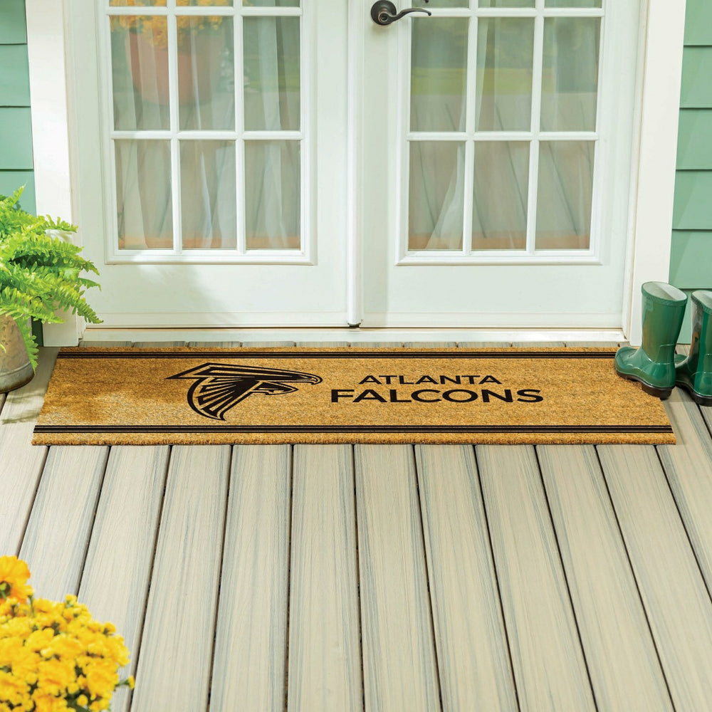 Atlanta Falcons Extra Large One Color Coir Mat, 60"x24"