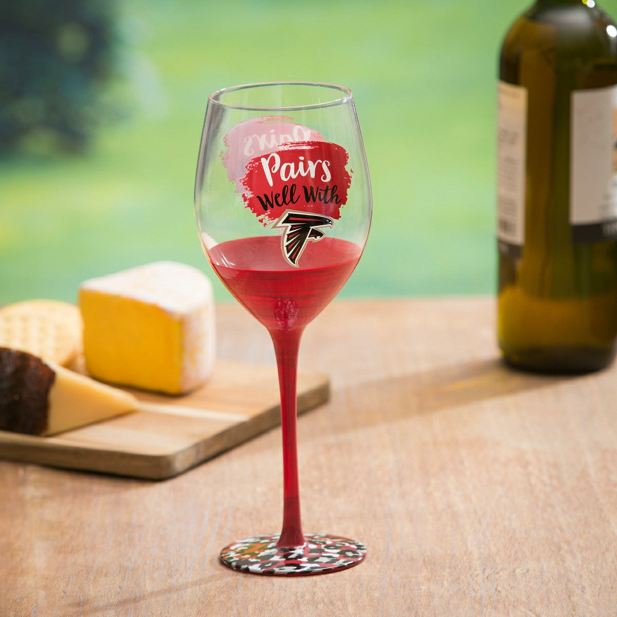 Atlanta Falcons, 17oz Boxed Stemware