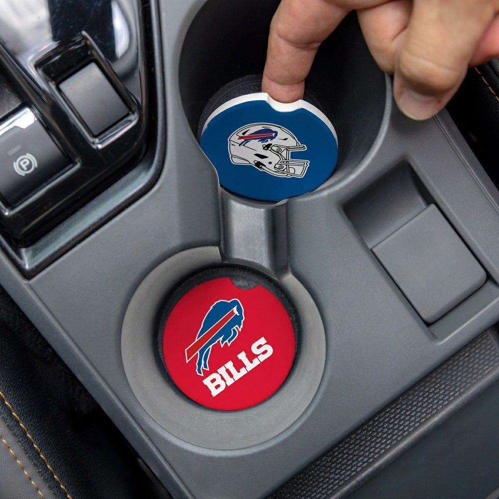 Buffalo Bills Car Coaster Set, 2pc