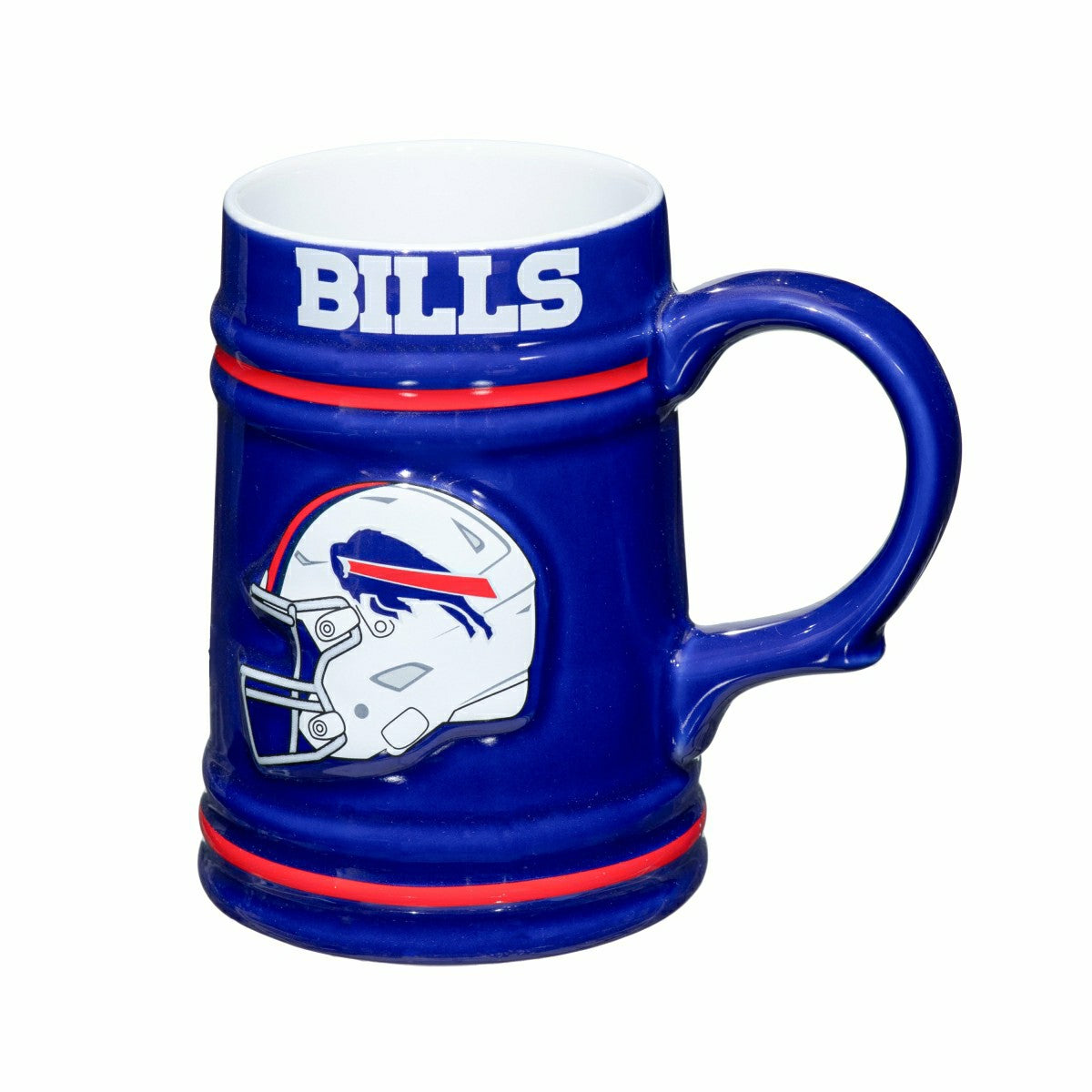 Buffalo Bills Ceramic Stein Cup, 24oz