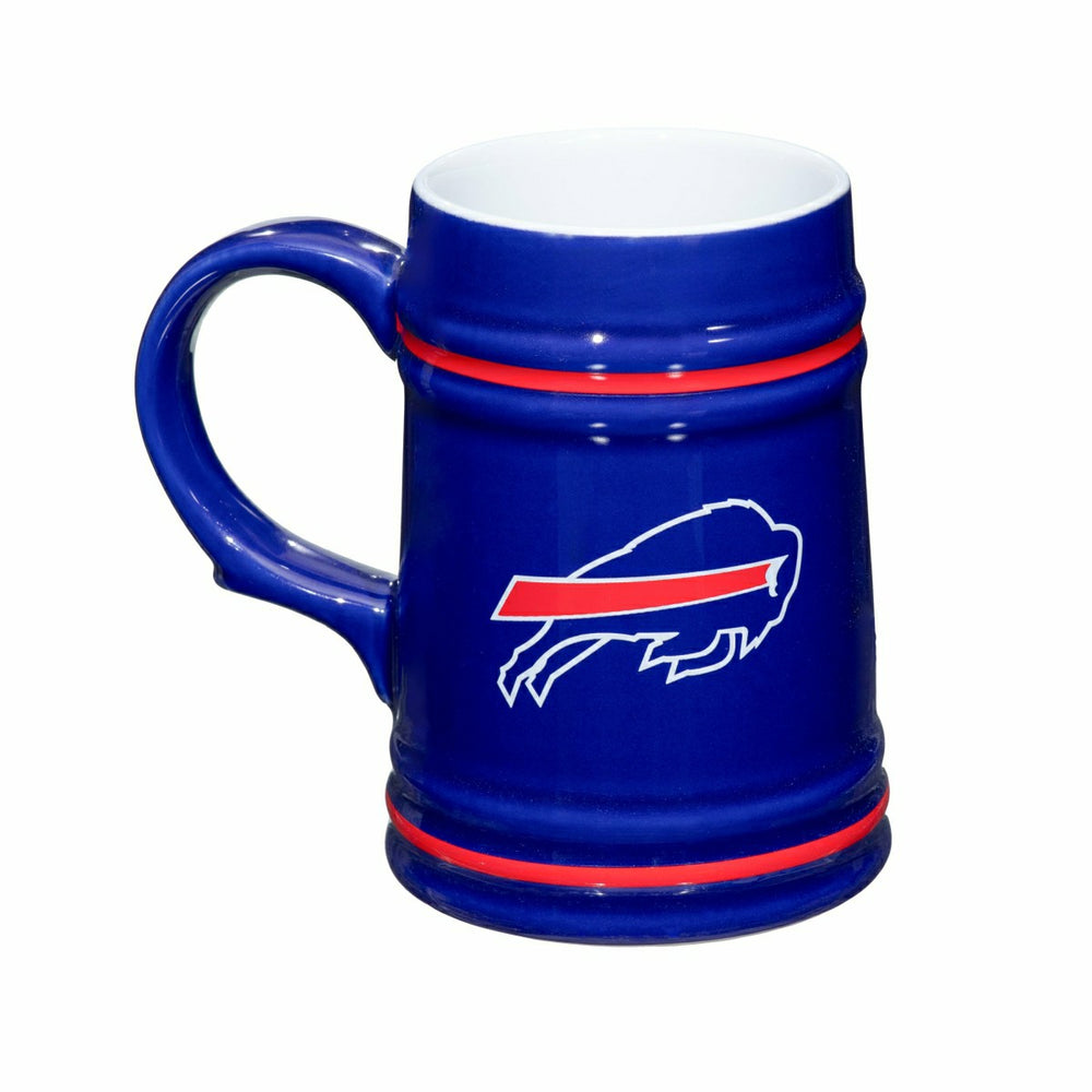 Buffalo Bills Ceramic Stein Cup, 24oz