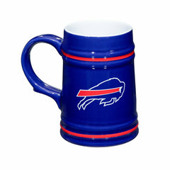 Buffalo Bills Ceramic Stein Cup, 24oz