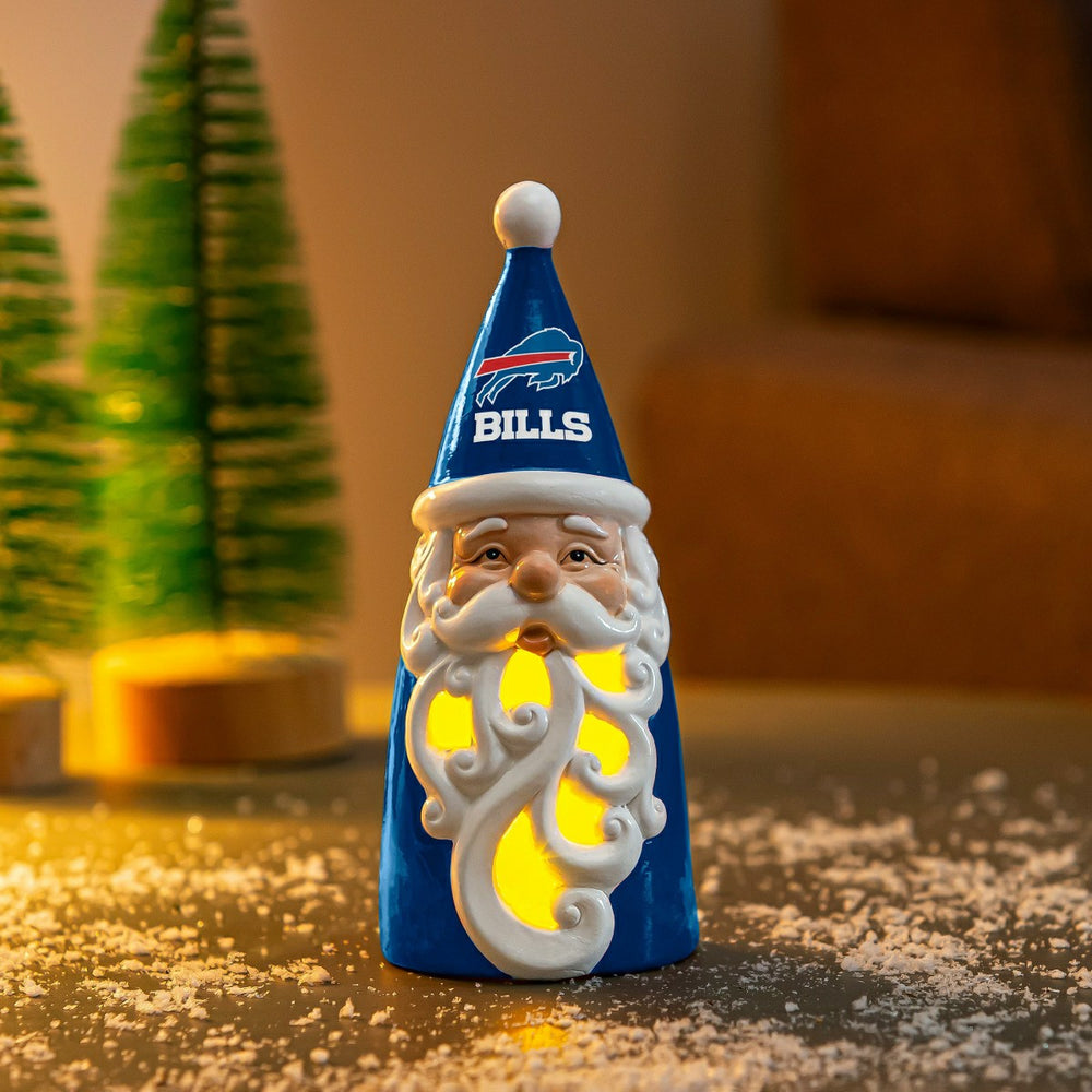 Buffalo Bills Santa LED Statuary, 8"