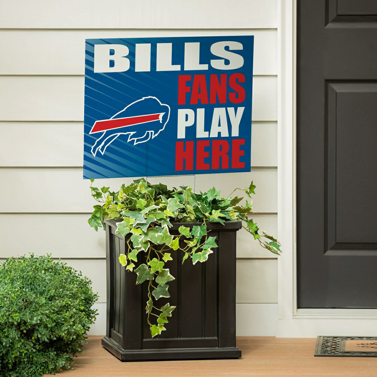 Buffalo Bills Coroplast Yard Sign "Fans Play Here"