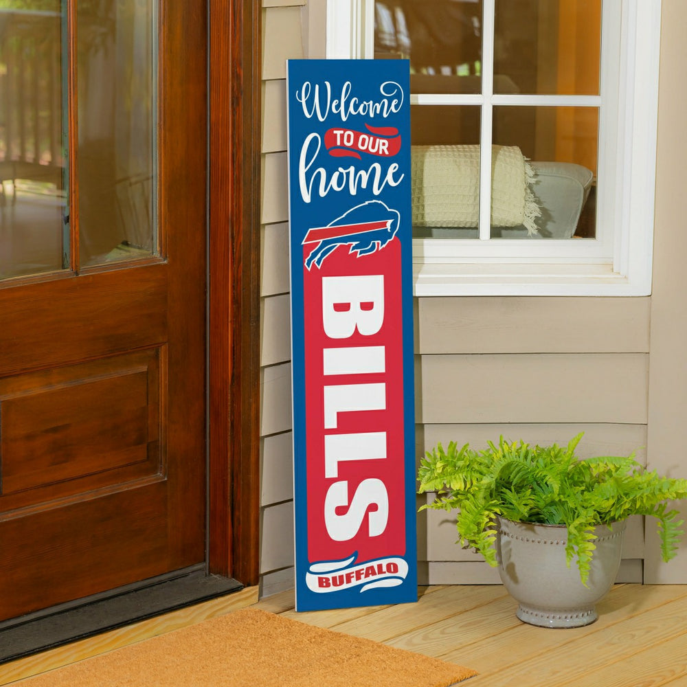 Buffalo Bills 47" Double Sided Leaner, Halloween