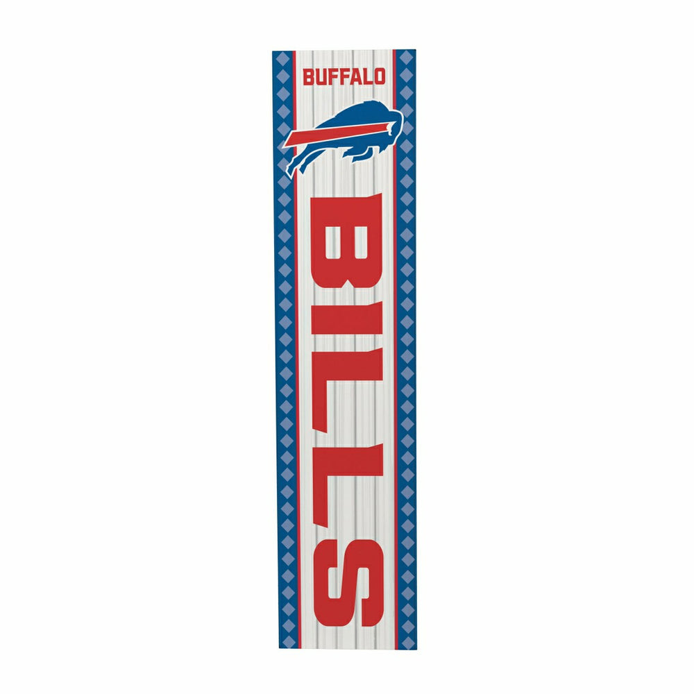 47" Double Sided Leaner, Buffalo Bills, Christmas