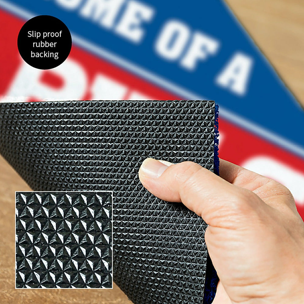 Buffalo Bills, PVC Mat COLOR, Home of a Fan