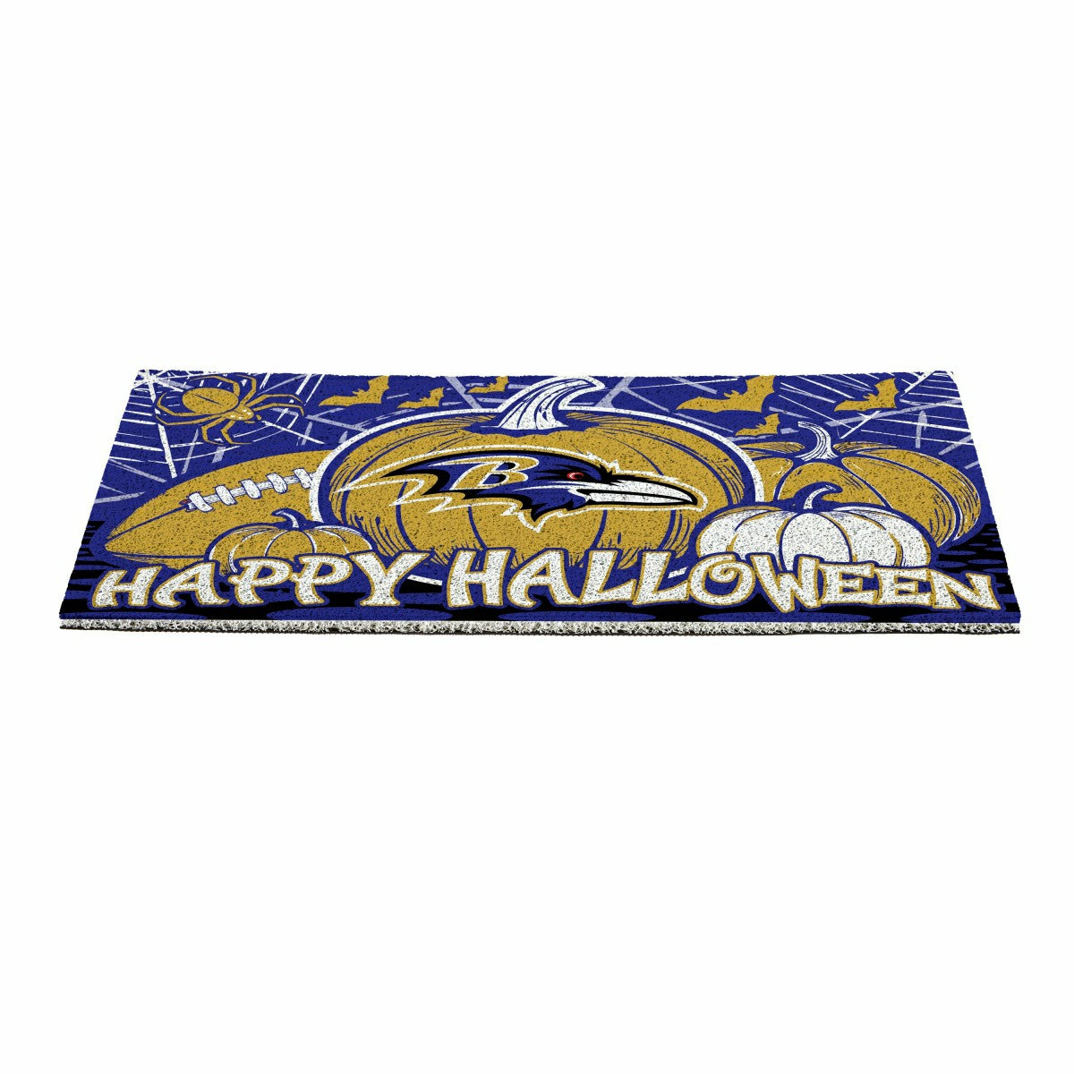 Baltimore Ravens Halloween PVC Mat, 28"x16"