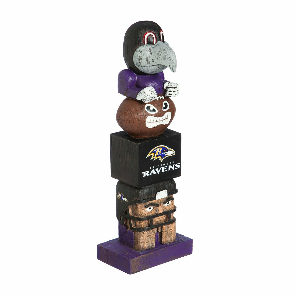 Baltimore Ravens Tiki Team Totem Garden Statue