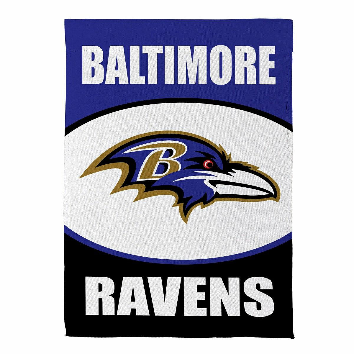 Baltimore Ravens Suede House Flag