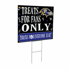 Baltimore Ravens Yard Sign, Halloween Treats for Fans