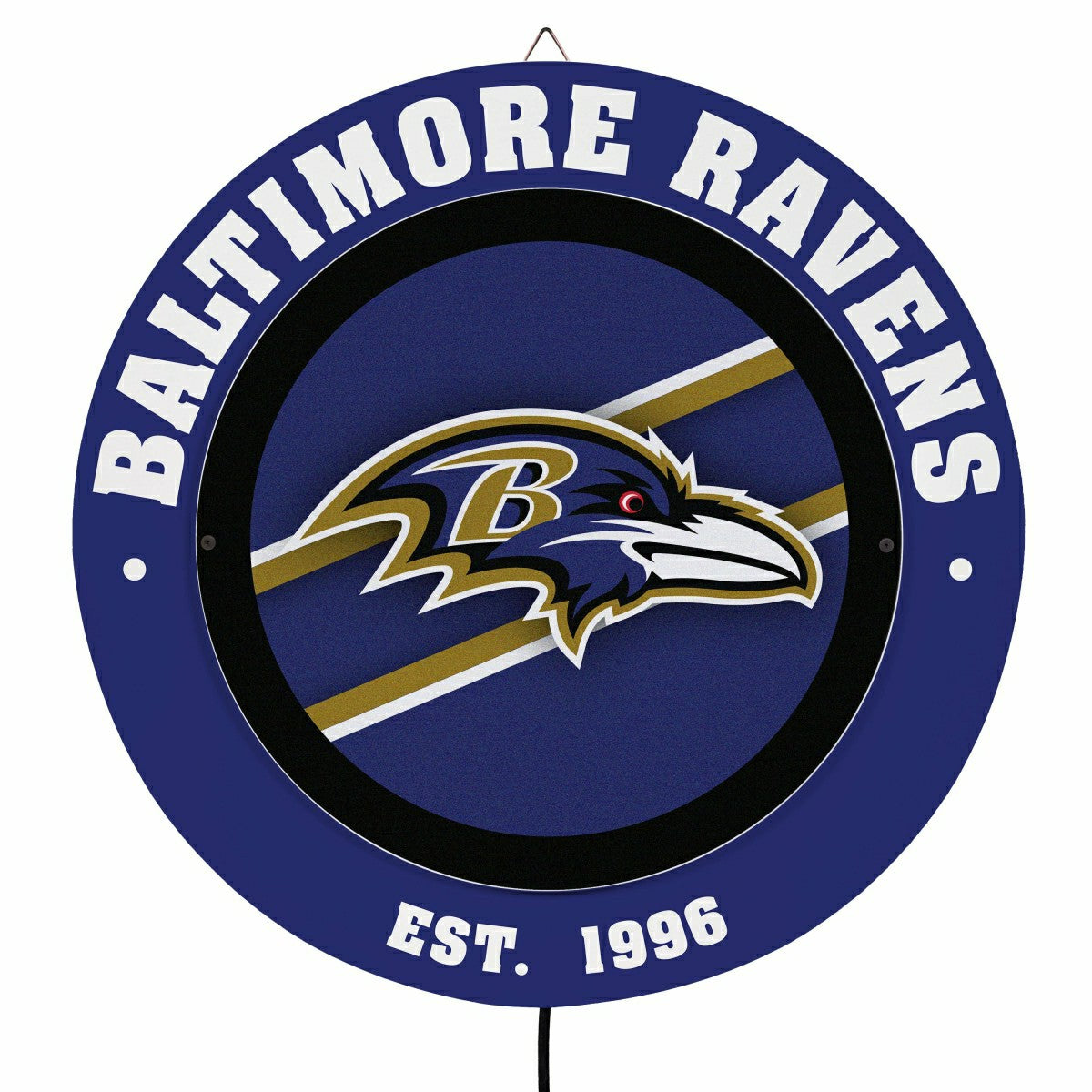 Baltimore Ravens, Metal Lite, Round